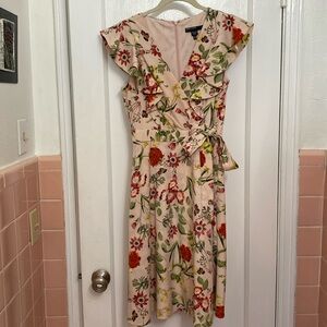 Maggy London Ruffle Dress - Size 6